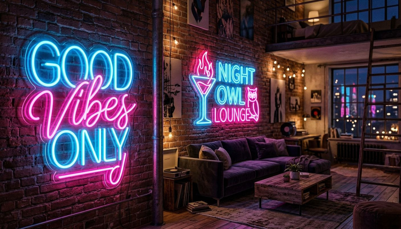 Comment choisir entre un néon texte et un néon logo pour votre décoration ?